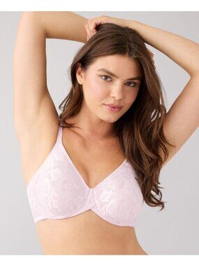 Wacoal Awareness Full Figure Underwire Bra 85567 Cradle Pink 36G